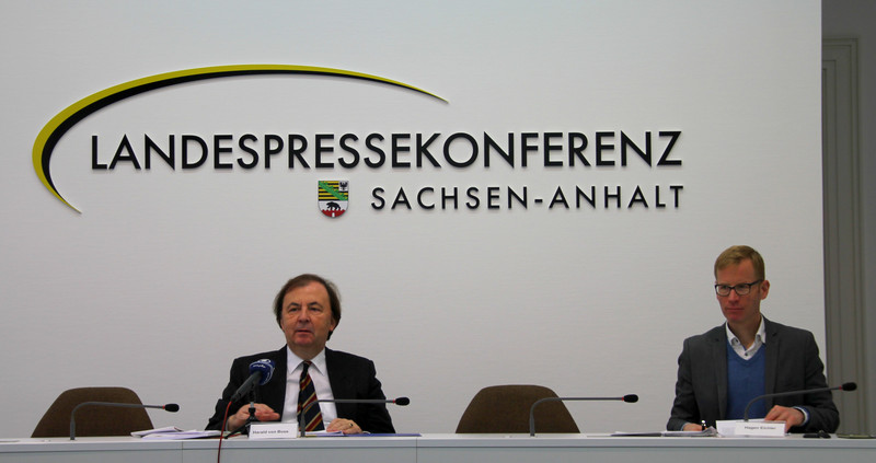 Vorstellung des Berichts auf der Landespressekonferenz am 12. November 2019